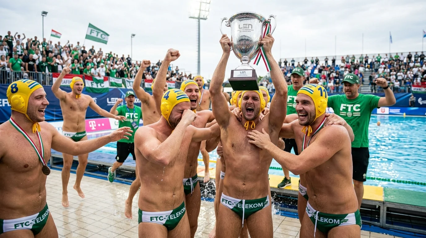 FTC-Telekom Budapest Champions League — исторически успехи при водна топка