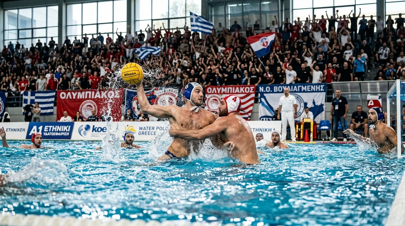 Гръцка A1 Ethniki водна топка — южноевропейски стил и залагане
