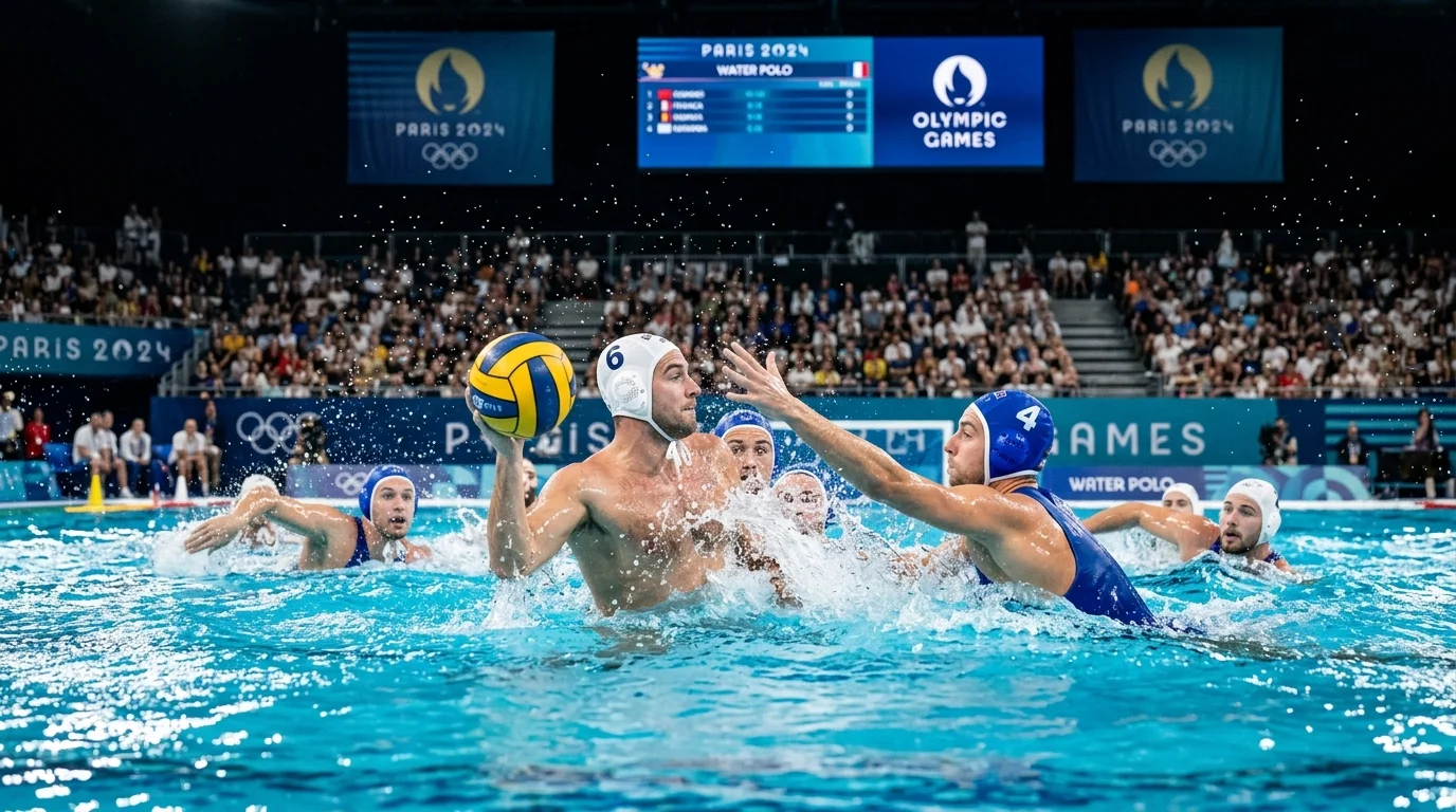 Водна топка Олимпиада Париж 2024 — мач в олимпийски басейн