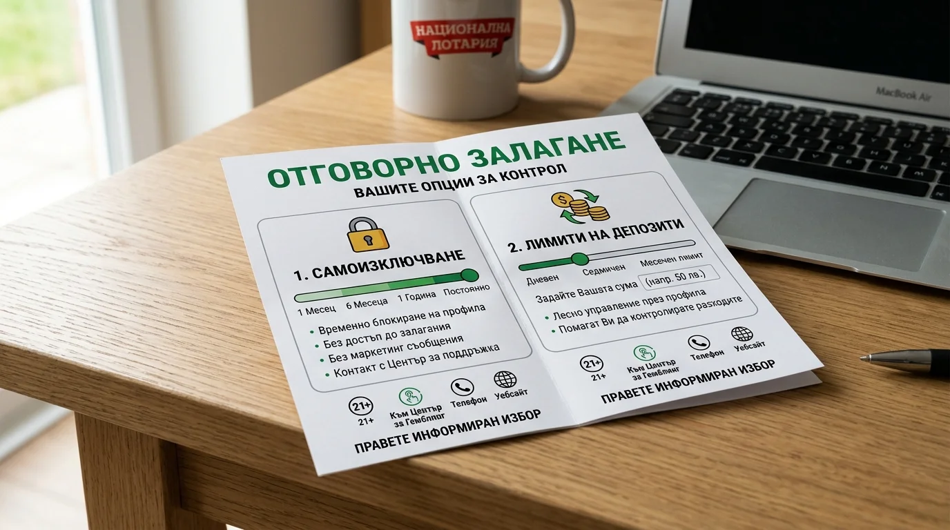 Инструменти за отговорна игра — самоизключване и лимити