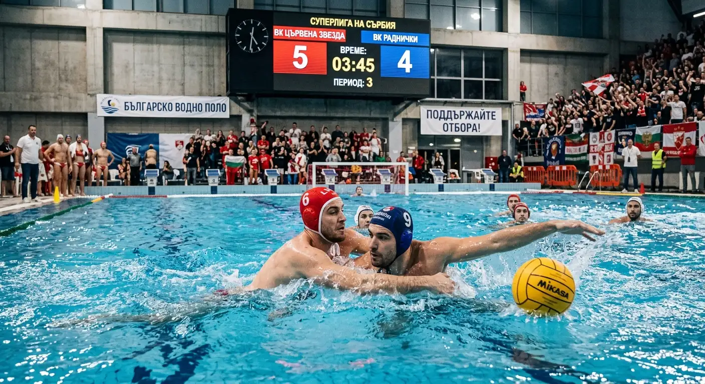 Сръбска SuperLiga водна топка — залози и специфики