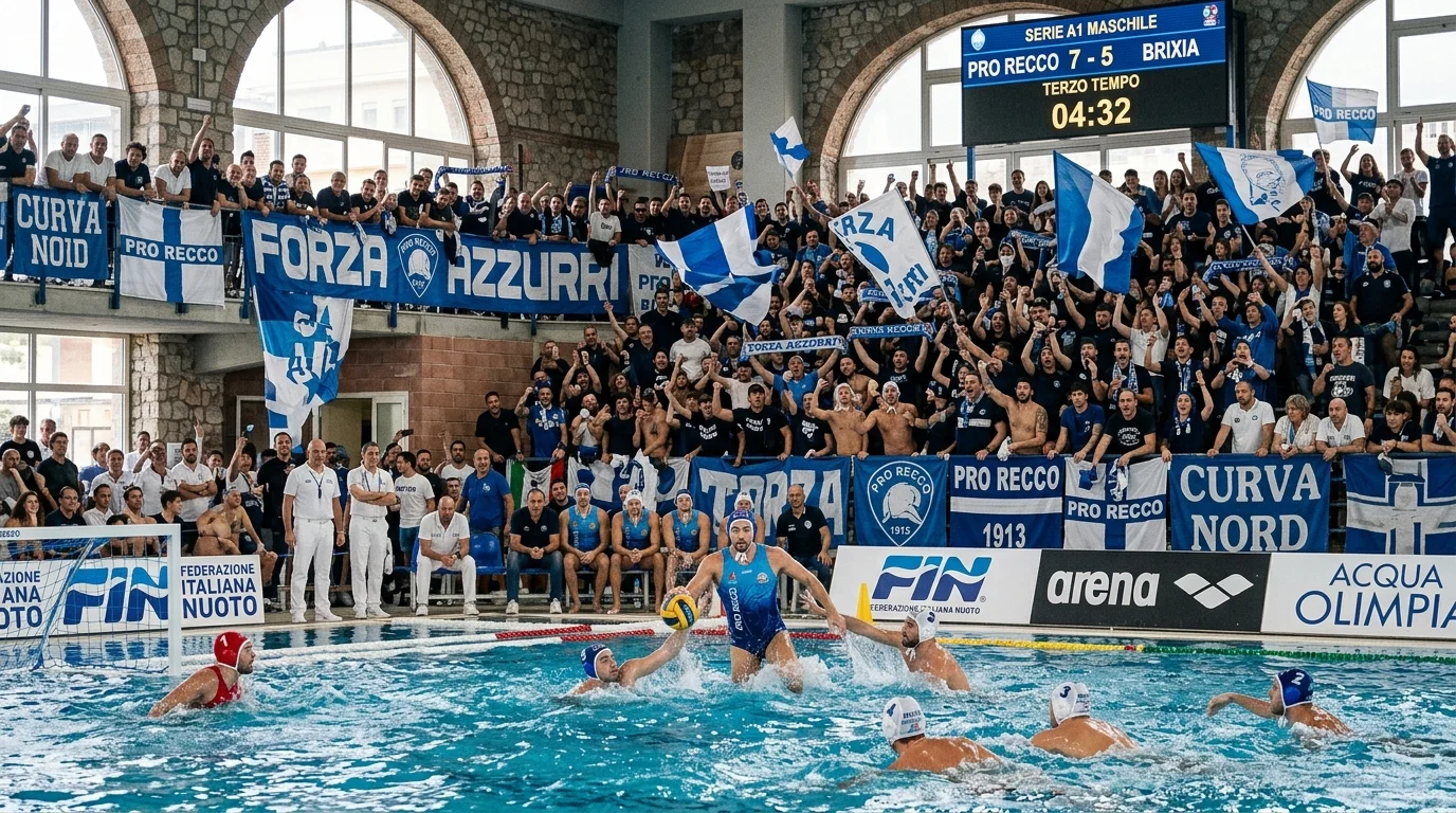Serie A Италия водна топка — информационна връзка с Recco