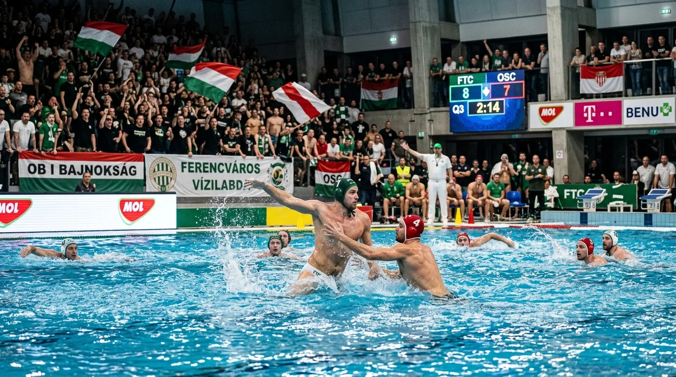 Унгарска лига водна топка OB I — FTC-Telekom и Champions League