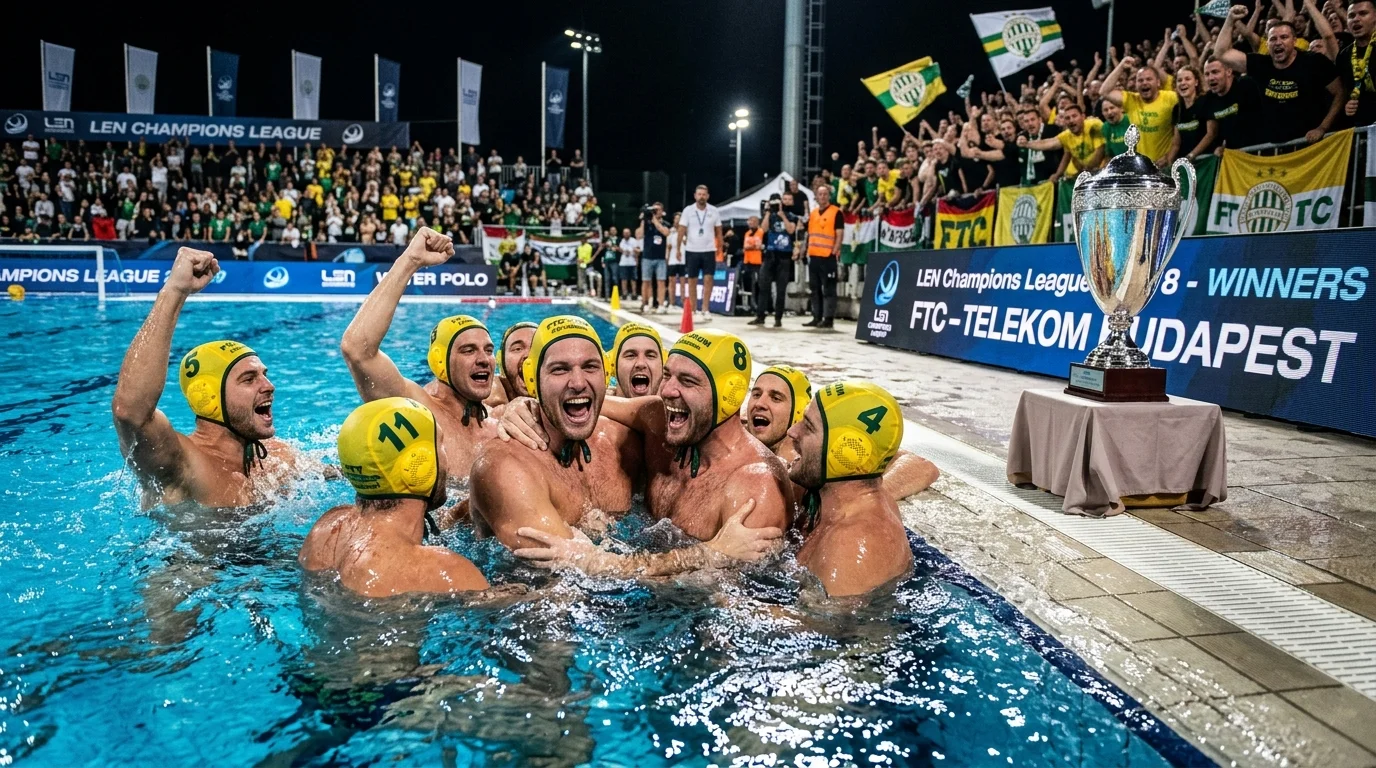 FTC-Telekom Budapest — Champions League шампион водна топка 2025